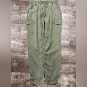 Main Strip Green Jogger Pants Size Large